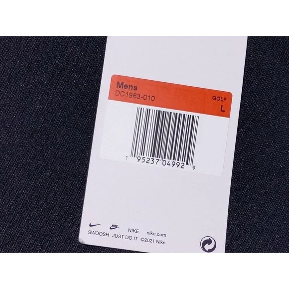 NIKE Fujitec Elevators Performance Polo Shirt Black Large L ~ New - Picture 6 of 11